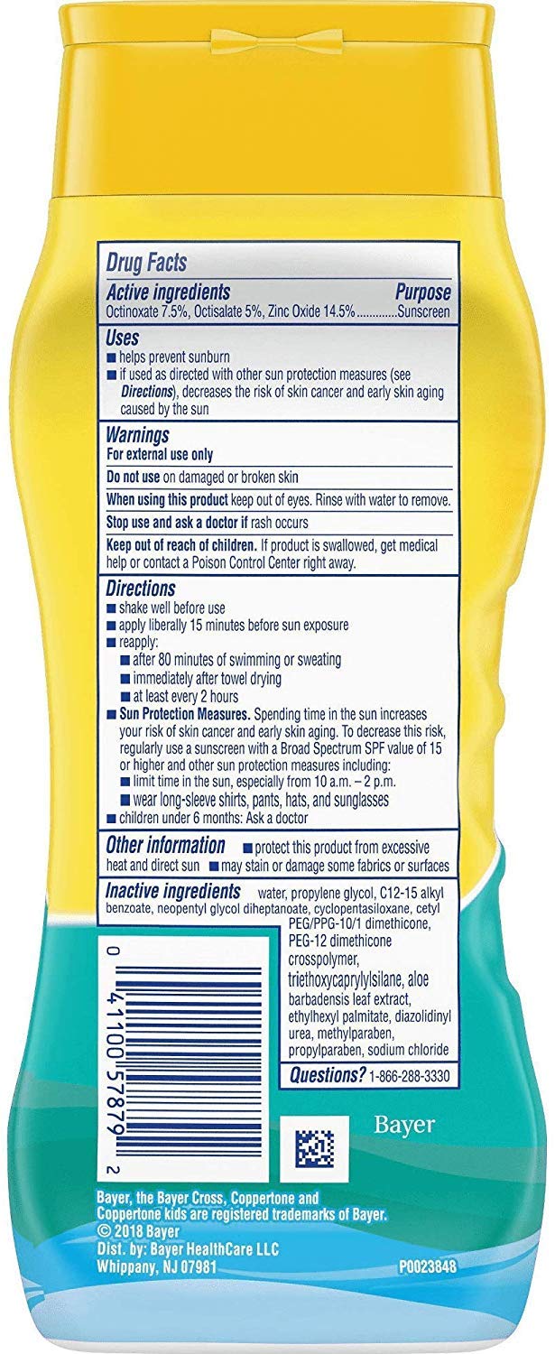 Coppertone Kids Tear Free Sunscreen Lotion (Pack of 2) - BeesActive Australia