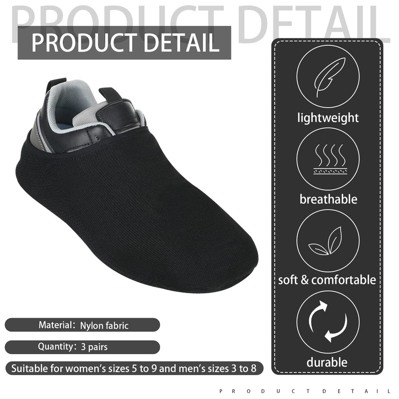 Dance Socks Over Shoes Dance Shoe Covers Sports Socks on Carpet Floors Women's Yoga Socks for Dancing Ballet Outdoors 3 - BeesActive Australia
