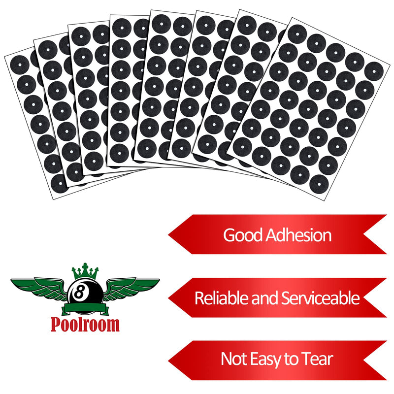 Civaner 105 Pieces Pool Table Marker Dots Billiard Spot Stickers Snooker Spot Billiard Table Marker Dots Pool Ball Position Marker Stickers for Billiards Practice - BeesActive Australia