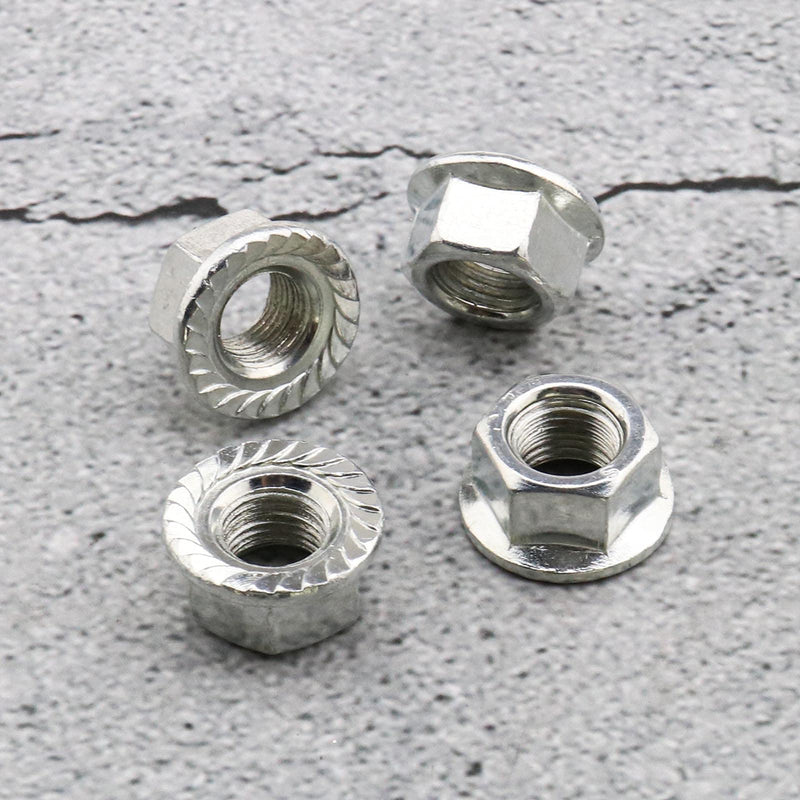 Create idea 8Pcs 5/16''(8mm) 3/8''(9.5mm) Bicycle Wheel Axle Track Nuts for Children's Bike Front Wheels Road Bike Mountain Bike Front Rear Std MTB Hybrid Bikes Kids Bikes 3/8inch (9.5mm) - BeesActive Australia