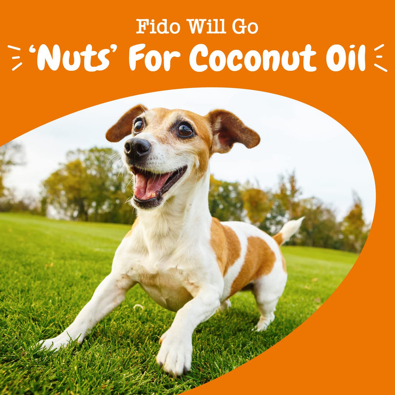 Coconut Oil for Dogs - Certified Organic & Extra Virgin Superfood Supplement - Anti Itch & Hot Spot Treatment - for Dry Skin on Elbows & Nose - Natural Digestive & Immune Support - 16 OZ - BeesActive Australia