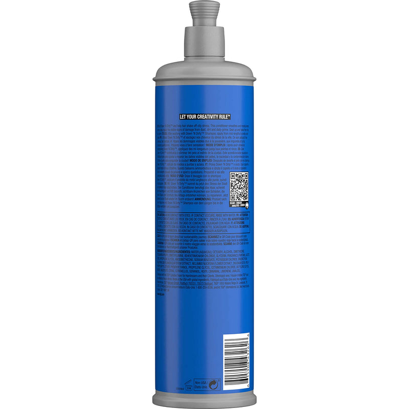 Bed Head by TIGI Down N' Dirty Clarifying Detox Conditioner to Remove Build-Up for All Hair Types 600ml - BeesActive Australia