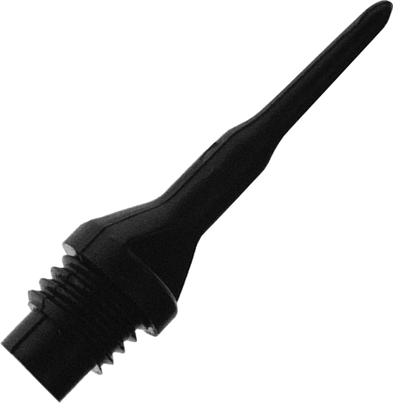 Viper Dart Accessory: Tufflex II 1/4" Thread Soft Tip Dart Points, Black (100 and 500 Packs) 100 Pack - BeesActive Australia