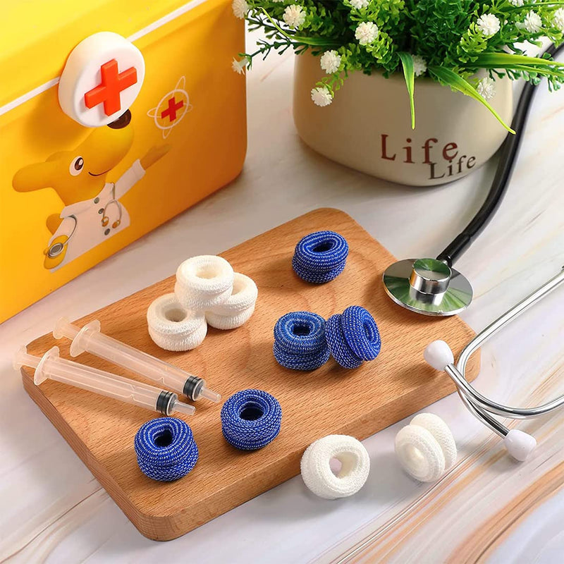Finger Bandage First Aid Finger Cot Finger Protectors Tubular Bandage Dressings Finger Cots for Finger Sprains Swelling 20pcs - BeesActive Australia