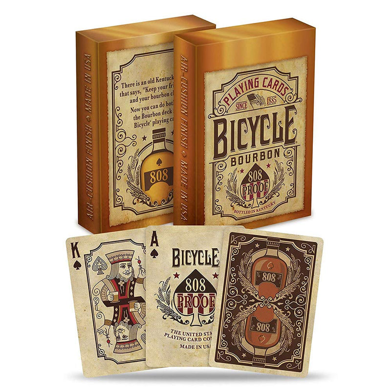 Bicycle Bourbon Playing Cards Brown' - BeesActive Australia