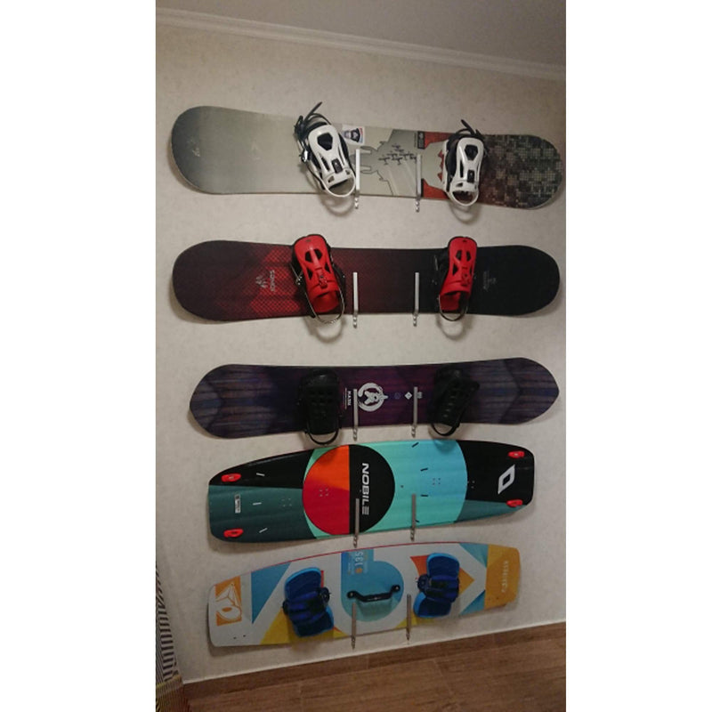 YYST Snowboard Storage Rack Wall Mount - Hardware and Screw Cover Included- Hold 1 Board - BeesActive Australia