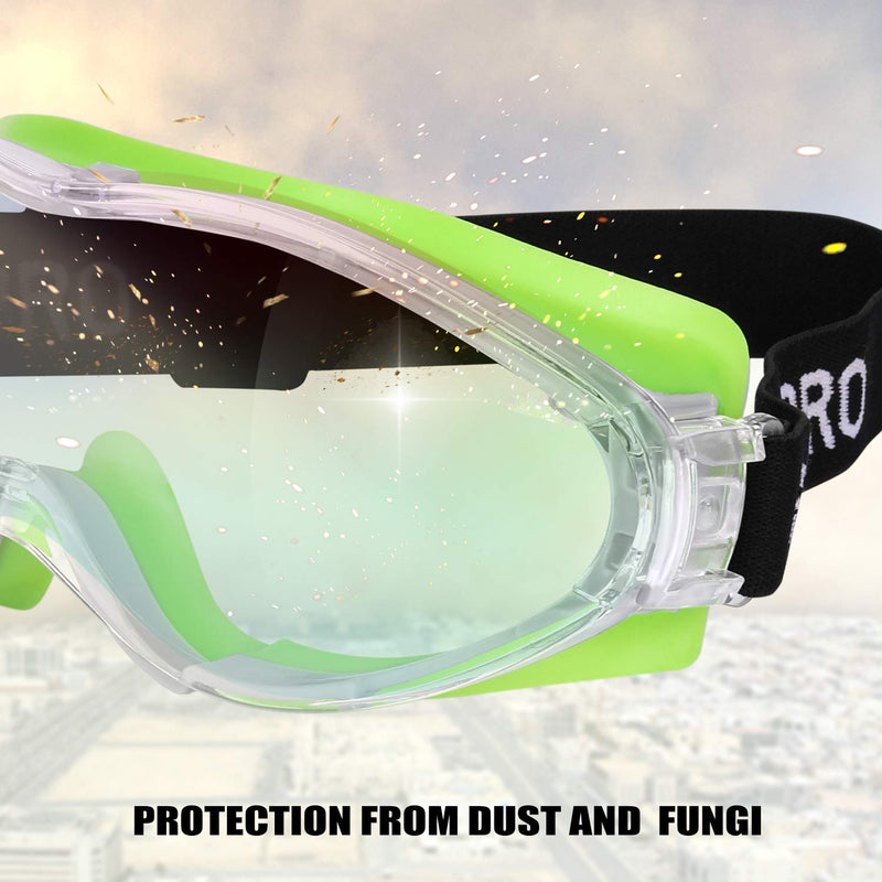 GALAX PRO Safety Glasses Clear Anti Fog Scratch Resistant Safety Goggles UV Protection Coated Lenses, Spectacles for Eye Protection - BeesActive Australia