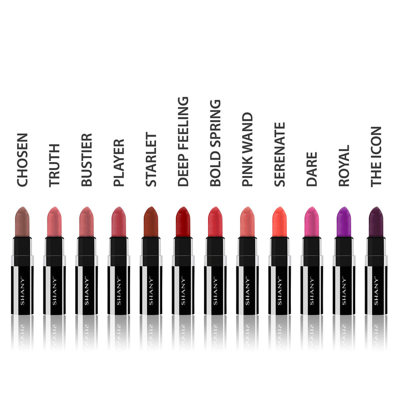 SHANY - Matte Lipstick - Paraben Free/Talc Free - CHOSEN - BeesActive Australia