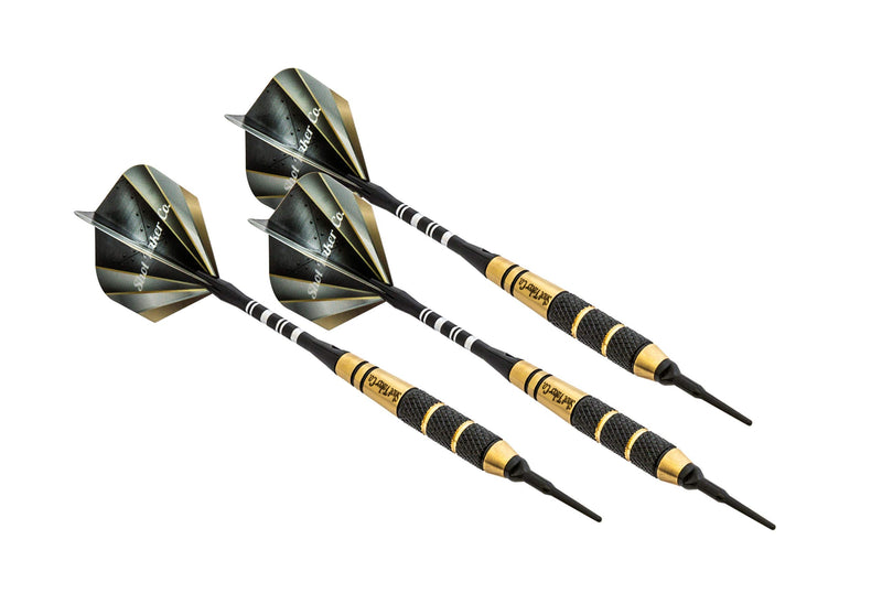 [AUSTRALIA] - SHOT TAKER CO. EST. 2017 Soft Tip Darts Set D- Professional Darts with Customizable Configuration, Aluminum and Plastic Shafts, O-Rings, Flights, Dart Tool, 50 pc Extra 2BA Tips, Gift Case 