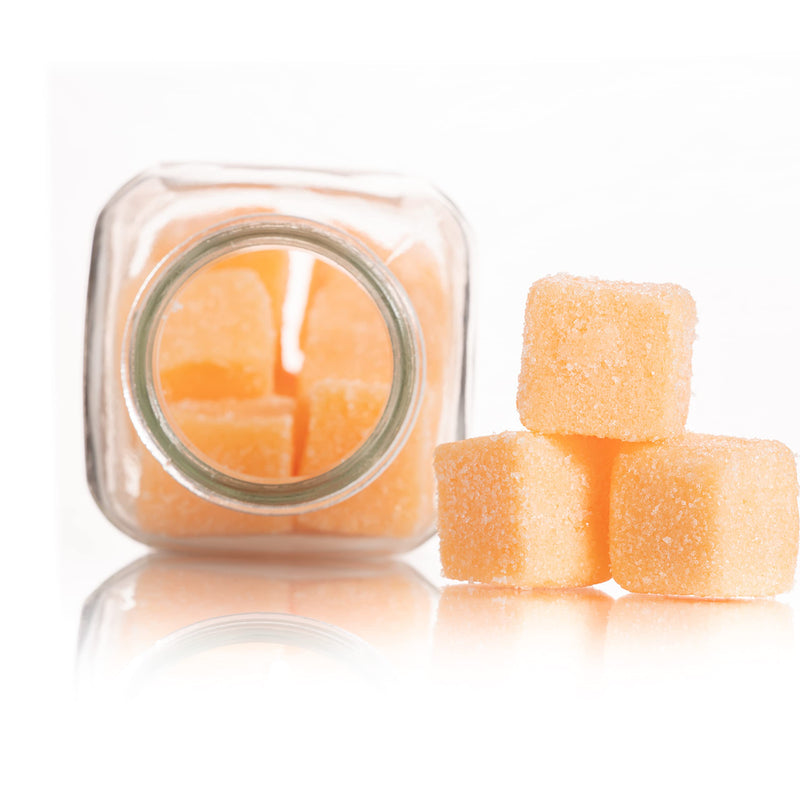 Harper + Ari Sugar Scrub Cubes (Tangerine, 18 Cubes/16oz), Exfoliating Body Scrub in Single Use Size, Soften and Smooth Skin with Shea Butter and Aloe Vera - BeesActive Australia