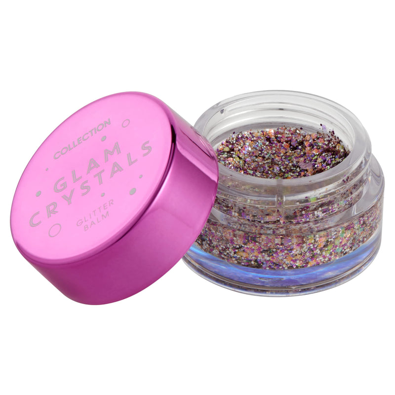 Collection Cosmetics Crystals Glitter Balm, Light-weight Formula – No need for Glue, Pinkie Promise - BeesActive Australia
