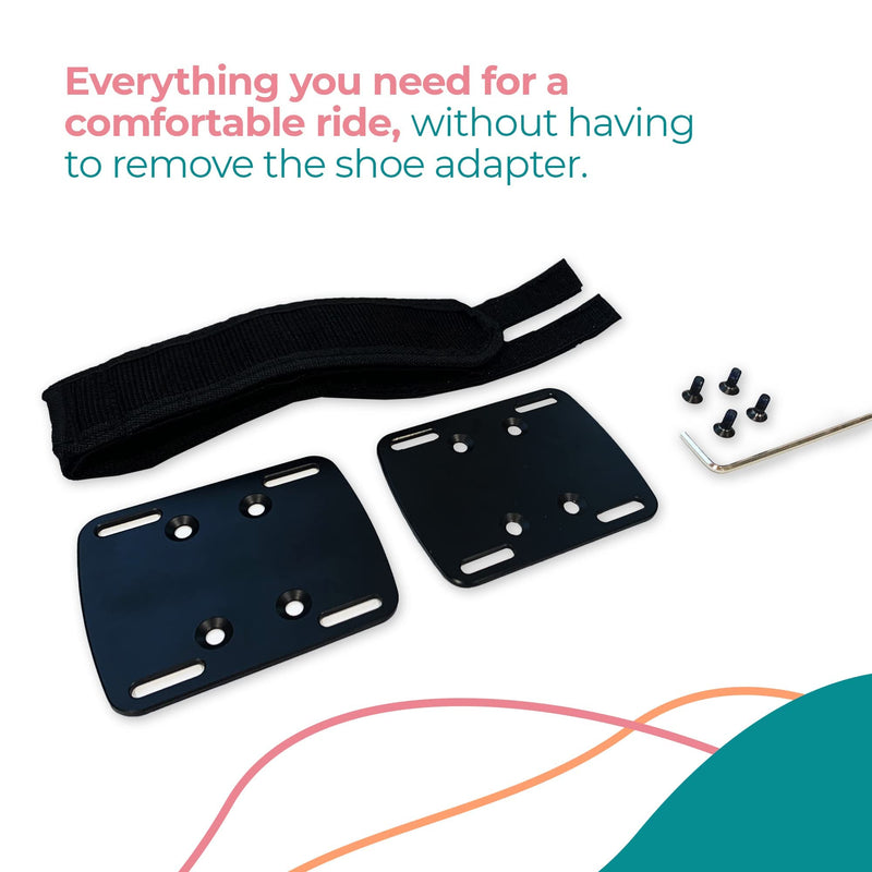 SELINA Toe Cages for Peloton Bike - Toe Clips Bike Pedals for Peloton Bike and Bike Plus for Regular Shoes - Shoe Cage for Peloton Pedal Converter - Ride with Sneakers or with Cycling Shoes! - BeesActive Australia