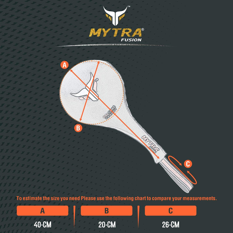 [AUSTRALIA] - Mytra Fusion Taekwondo TKD Paddle Racket Hand Karate Kick Boxing Strike Pad X 1 Unit 