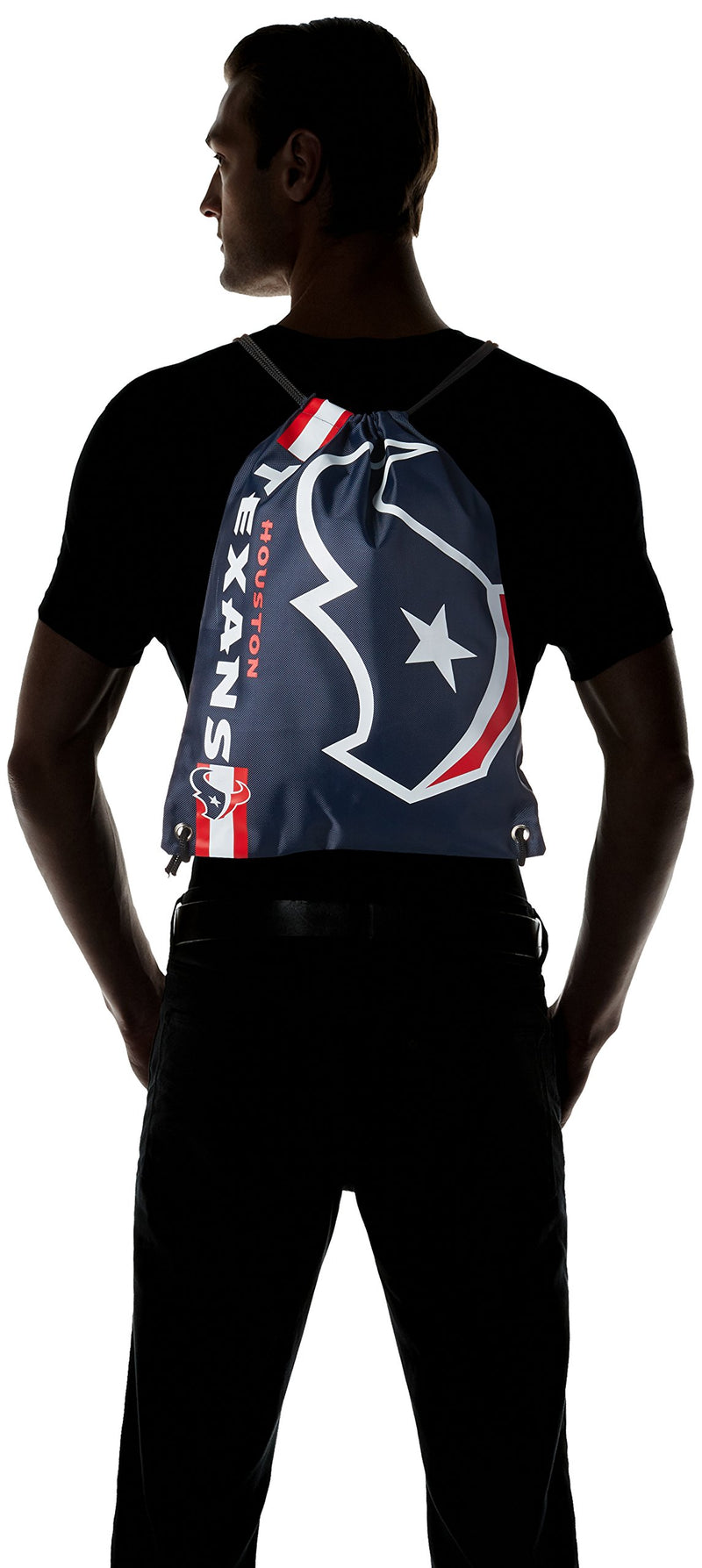 NFL 2015 Football Team Logo Side Stripe Backpack Houston Texans - BeesActive Australia