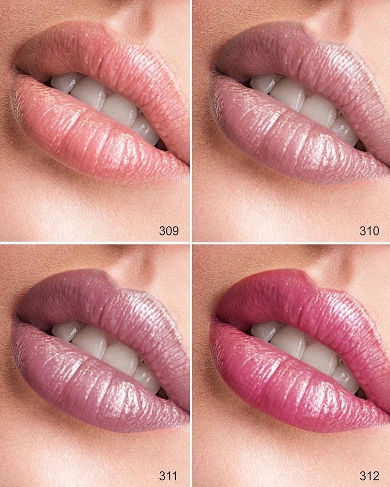 LiLo Liquid Lipstick Long-Lasting Moisturizing Shiny Lip Gloss with Castor Oil, Vitamin E, 311 Lily - BeesActive Australia
