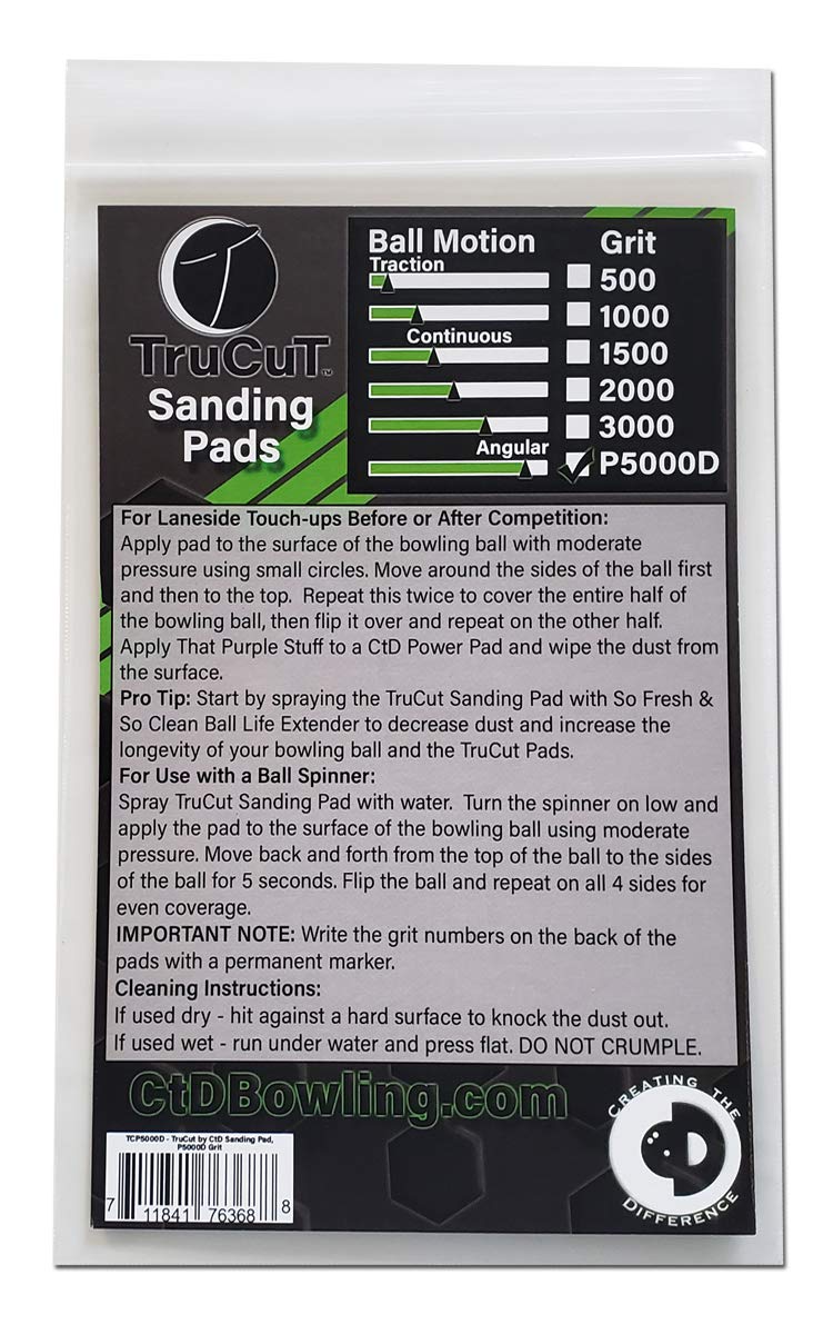 Creating the Difference TruCut Sanding Pad | P5000D Grit | 5" Diameter - BeesActive Australia