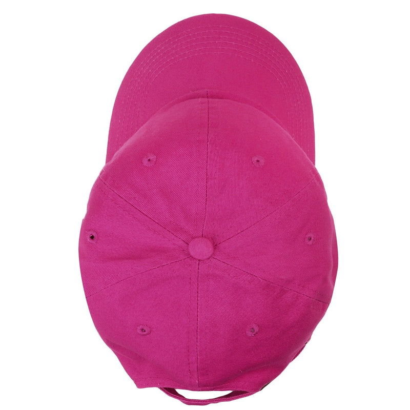 Falari Classic Baseball Cap Dad Hat 100% Cotton Soft Adjustable Size One Size Fuchsia - BeesActive Australia