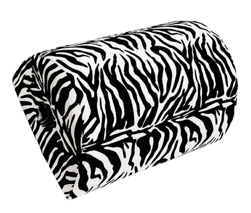 4 in 1 Lumbar Support Cushion Support Feet, Knees, Back or Neck Relieves Pressure on the Spine Memory Foam Therapy/Orthopaedic Pillow, Back Support Footstool, Armrest Washable Cover RC Holder Zebra Print - BeesActive Australia