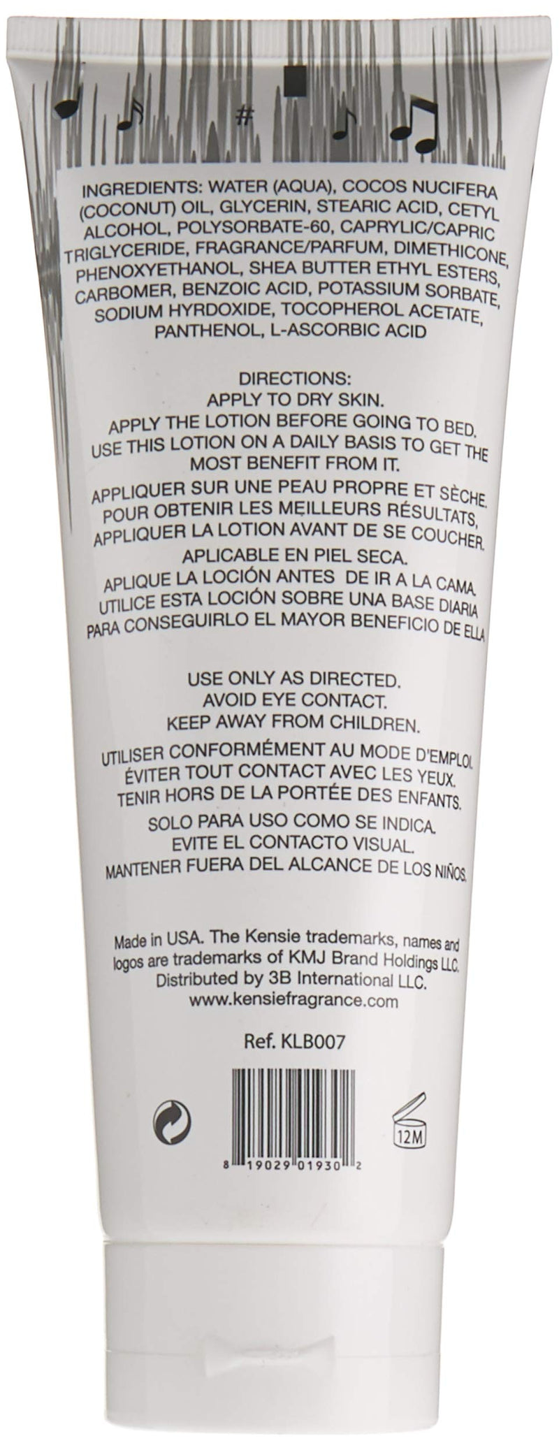 Kensie Fragrance Life Beat Body Lotion, 6.8 Ounce 6.8 Fl Oz (Pack of 1) - BeesActive Australia