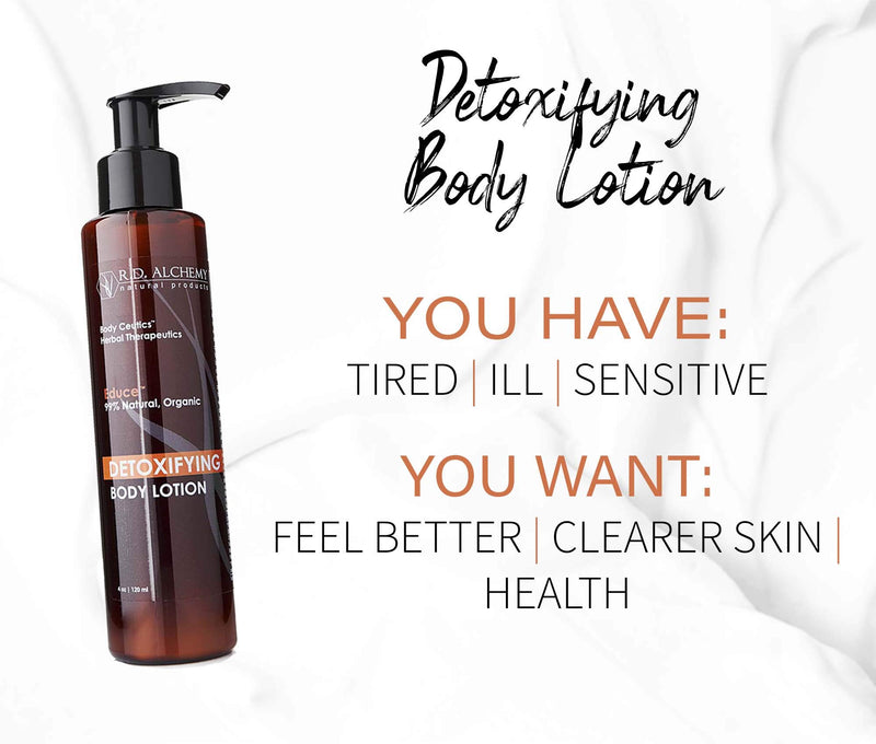 99% Natural & Organic Detoxifying Body Lotion to Cleanse Toxins, Reduce Pain, Increase Energy, Balance Mood, and Feel Better, all while Moisturizing. Cleansing Herbal Extracts Detox your System to Make you Feel Better. - BeesActive Australia