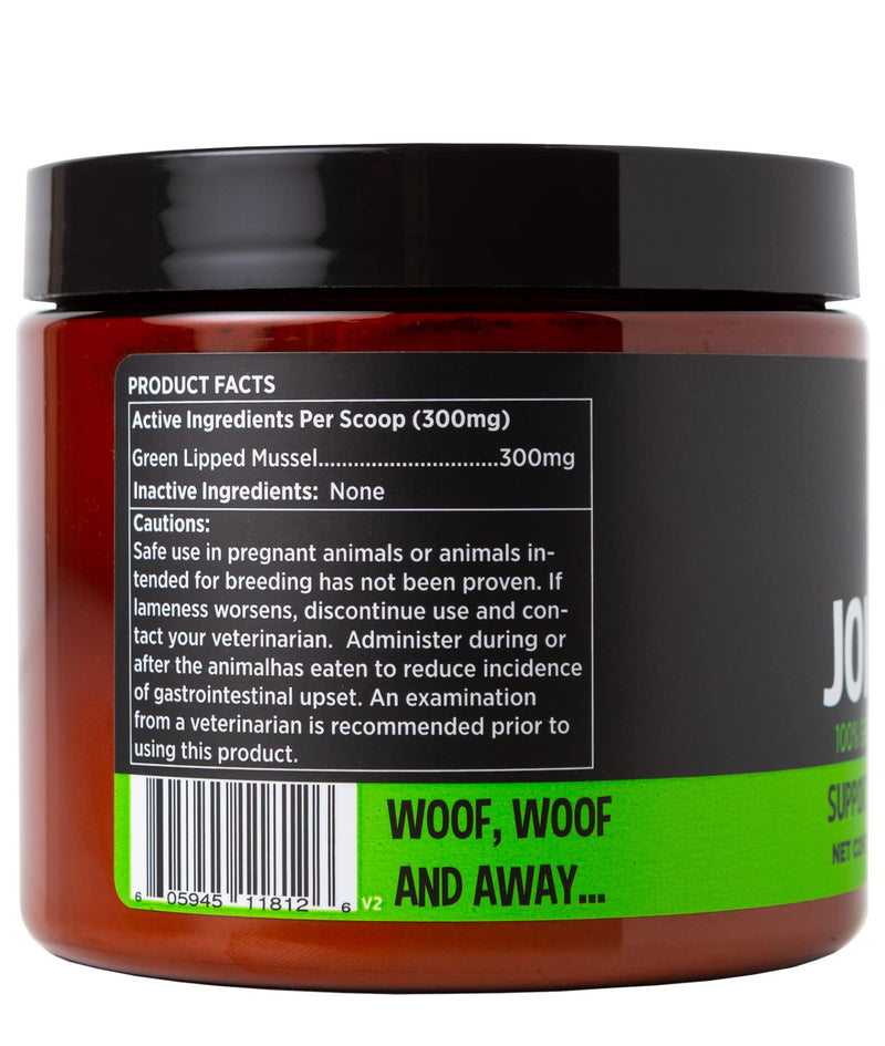 Super Snouts Joint Power 100% Green Lipped Mussels for Dogs & Cats - Dog Joint Supplement Powder Supports Joints, Tendons, Ligaments 5.29 oz (Pack of 1) - BeesActive Australia