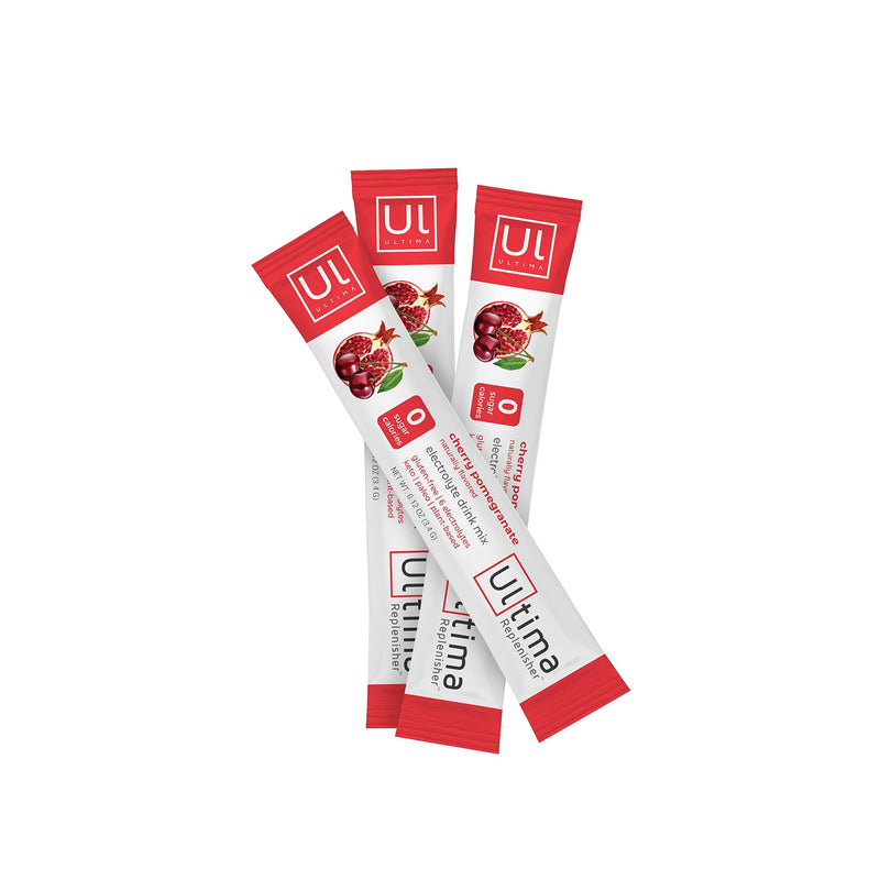 Ultima Replenisher, Electrolyte Powder, Cherry Pomegranate, 20 Packets, 3.4g Each - BeesActive Australia