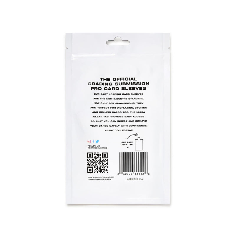 Grade Saver Pro 'Easy Pull' Card Sleeves - BeesActive Australia