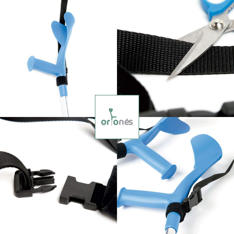 ORTONES | Crutch Support Band | Crutch Holding Tape | Forearm Accessories | Elbow Crutch Holding | One Size - BeesActive Australia