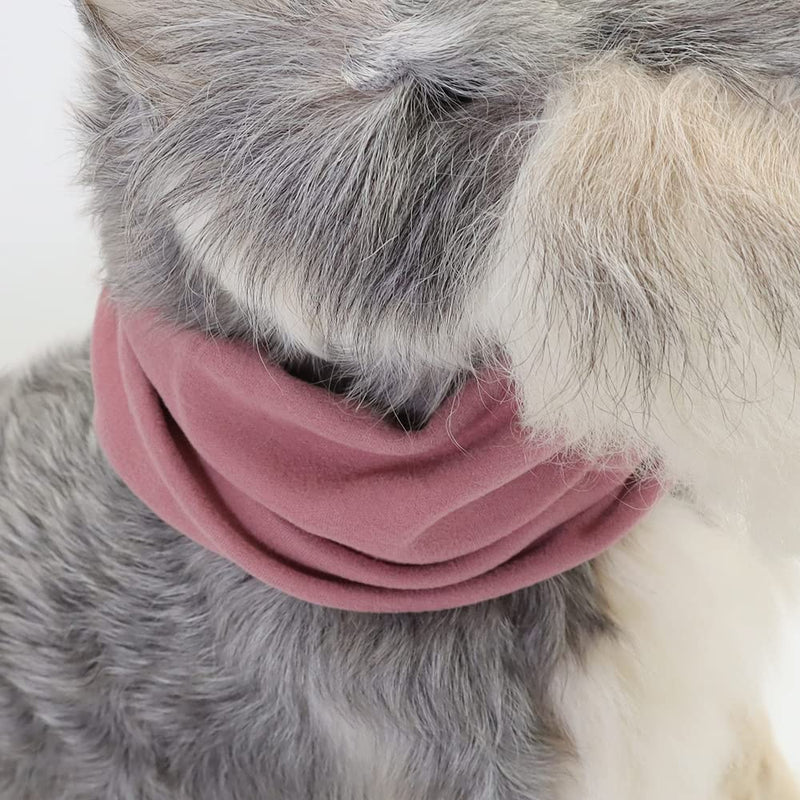 Quiet Ears Covers for Dogs 3pcs,Dog Snoods Ear Covers for Noise,Grooming and Force Drying Miracle Tool for Anxiety Relief & Calming Dogs(Grey+Pink+Purple) Small - BeesActive Australia