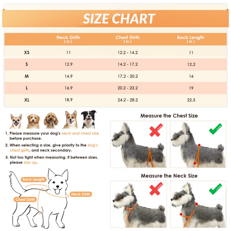 SlowTon Winter Dog Coat with Detachable Harness, Waterproof Fleece Lining Warm Dog Clothes for Small Medium Dogs, Reflective Adjustable Furry Jacket Outdoor Walking Puppy Vest Apparel (Red M) Medium (Chest 17.2"-20.2") Red&Grey - BeesActive Australia