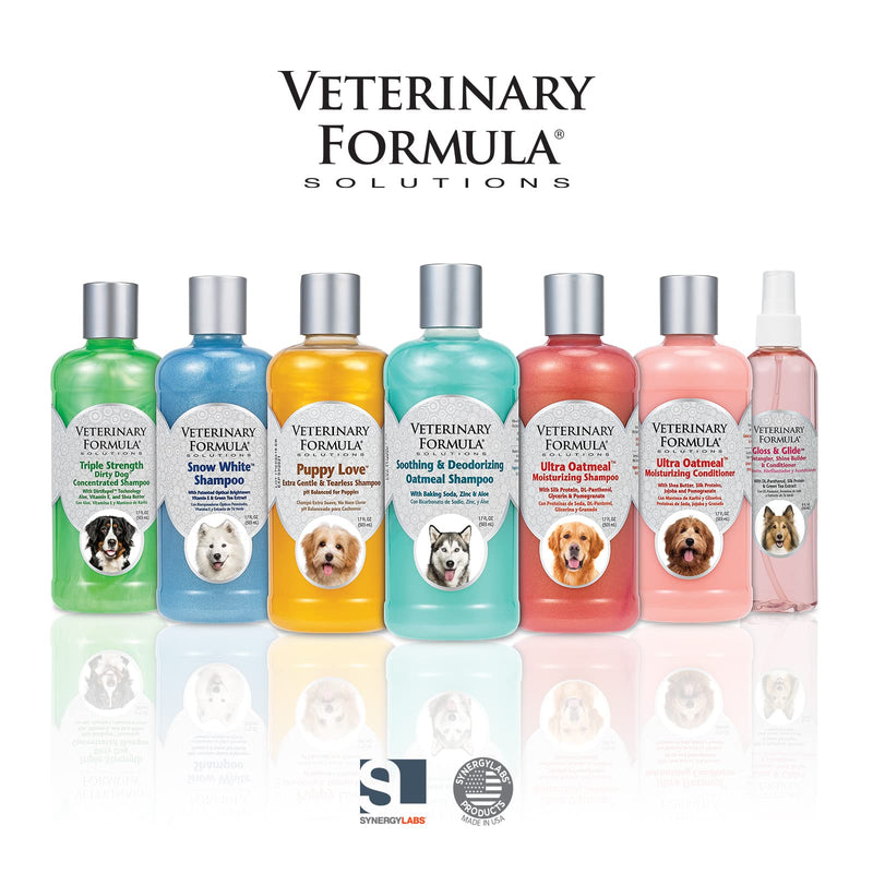Veterinary Formula Solutions Soothing and Deodorizing Oatmeal Shampoo for Dogs – Baking Soda, Zinc, Aloe Eliminate Odors, Cleanses, Hydrates and Heals Skin – Long-Lasting Fragrance 17 fl oz. - BeesActive Australia