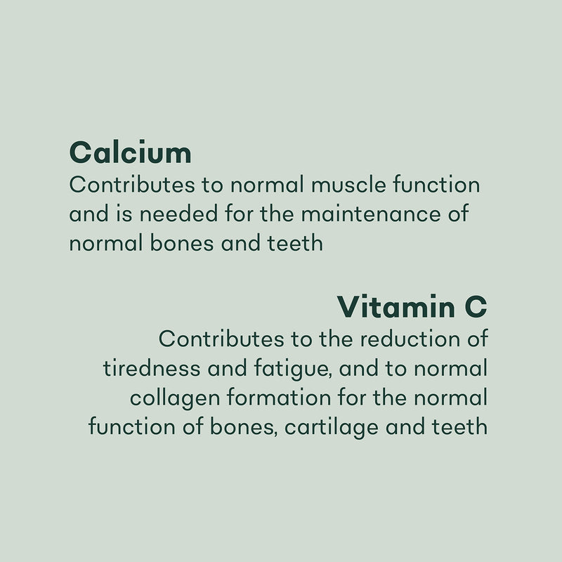 Calcium Carbonate and Vitamin D Tablets with Vitamin C and Vitamin K2 for Bones and Joints - High Strength Supplement for Men and Women - BeesActive Australia