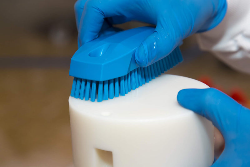 Vikan 64403 Nail Brush, Polyester, 1-31/32" x 4-1/2", Blue 6440 - BeesActive Australia