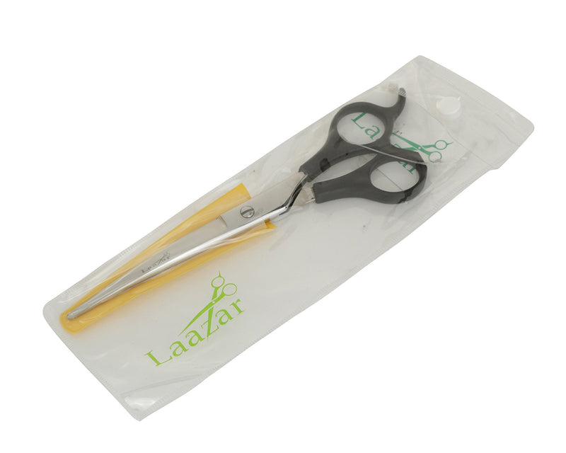 Laazar Curved Pet Grooming Scissors, 7.5" Shear - BeesActive Australia