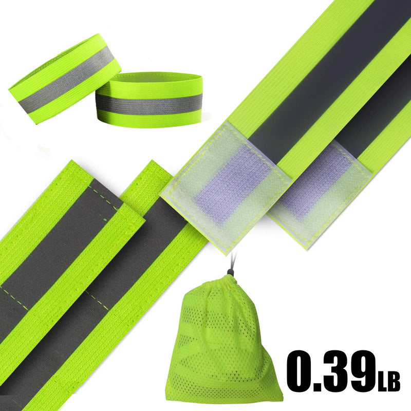 MuiSci Reflective Gear, Safety Vest with 360° High Visibility, Reflective Running Vest with Adjustable Elastic Belt for Men, Women, Runners, Night Walkers, Bikers, Fits Jogging, Cycling, Dog Walking - BeesActive Australia