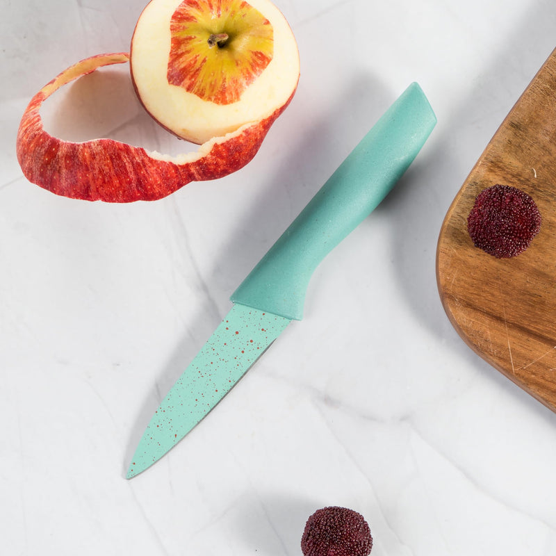 DREAMYDAWN Ultra Sharp Multicolor Kitchen Knife Set - Ergonomic Handle, Non-Stick & Easy to Clean - Perfect for Women - BeesActive Australia