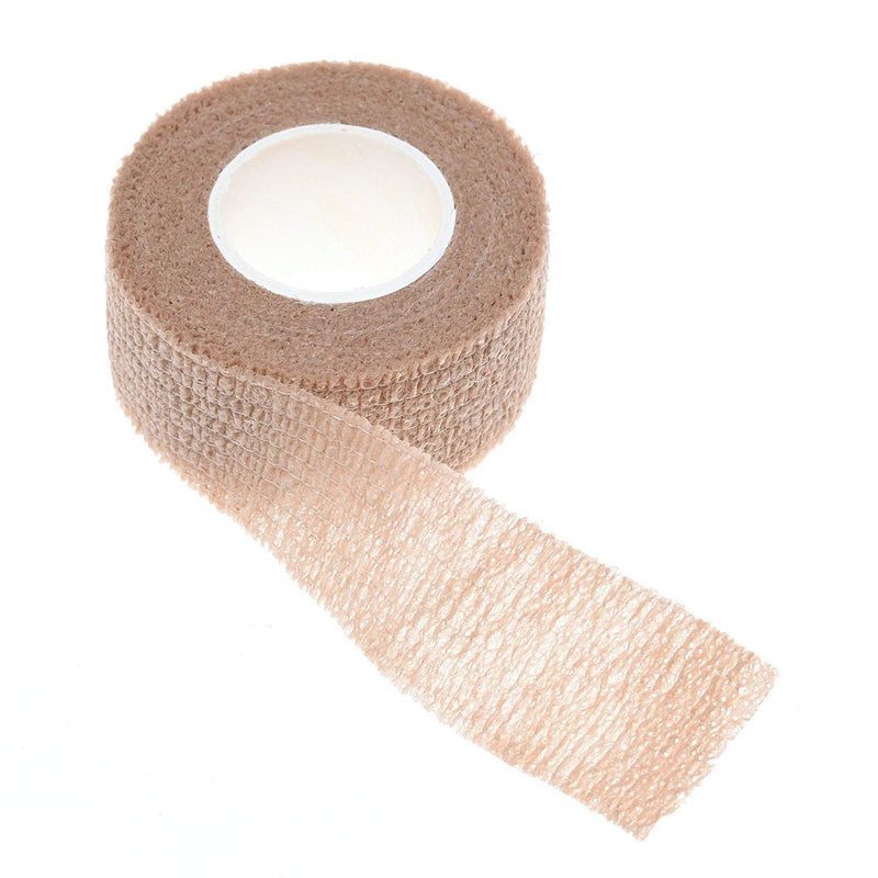 12 Pack 1" x 5 Yards Self Adhesive Elastic Bandage Wrap Stretch Self-Adherent Tape for First Aid,Sports, Wrist, Ankle (10 Colors) Multicolor 1 Inch (Pack of 12) - BeesActive Australia