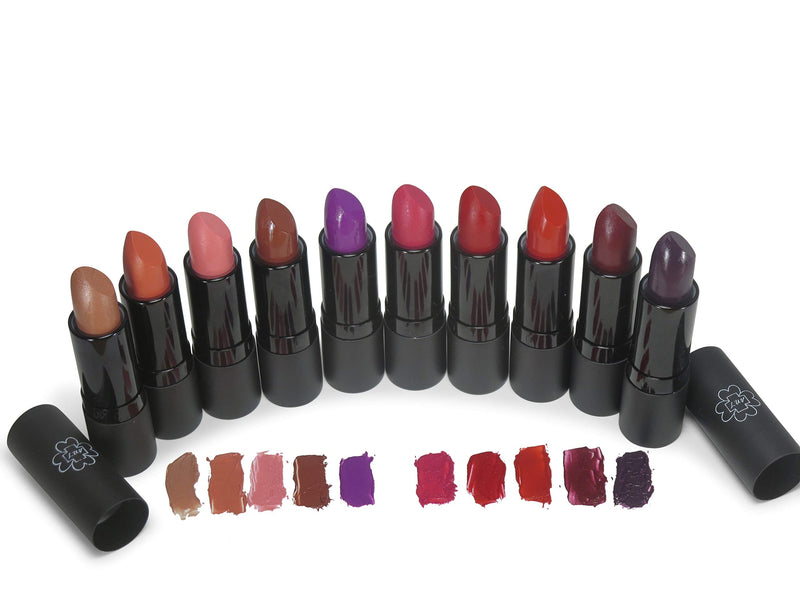 LUV+CO Moisturizing Lipstick, Reds, Browns, Pinks, Nudes (Captivated) Captivated - BeesActive Australia