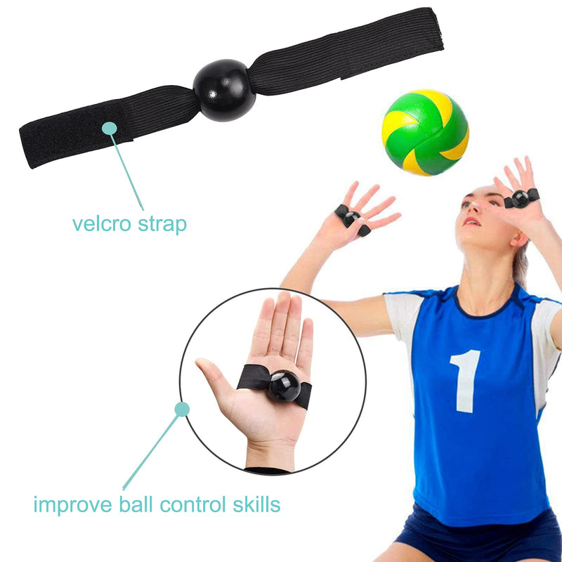 VINTEAM Volleyball Training Equipment Aid, Volleyball Serve Trainer Solo Practice Trainer Kit for Serving, Setting, Spiking & Arm Swing Colorful With Volleyball Setting Straps - BeesActive Australia