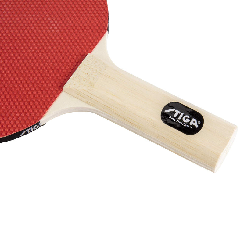 STIGA Classic 2 Player Ping Pong Set - 2 Table Tennis Rackets, 3 - 1 Star White Balls Included - BeesActive Australia