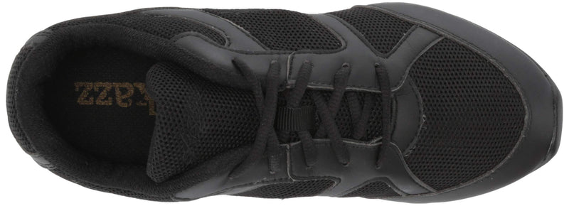Skazz by Sansha Women's Dance Studio Exercise Sneakers Mesh Suede Air Cushion Caro P121m 10.5 Black - BeesActive Australia