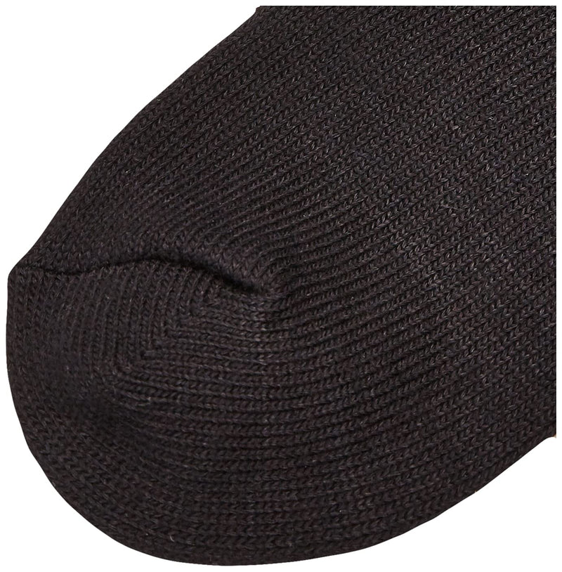 Chaps Men's Assorted Rib Dress Crew Socks (3 Pack) 6-12 Black - BeesActive Australia