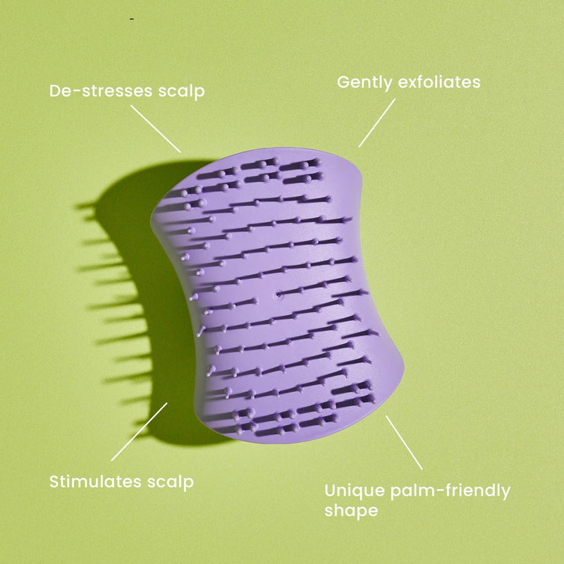 Tangle Teezer | The Scalp Exfoliator & Massager | Perfect for Hair Treatment & Scalp Detox | Lavender Lite - BeesActive Australia