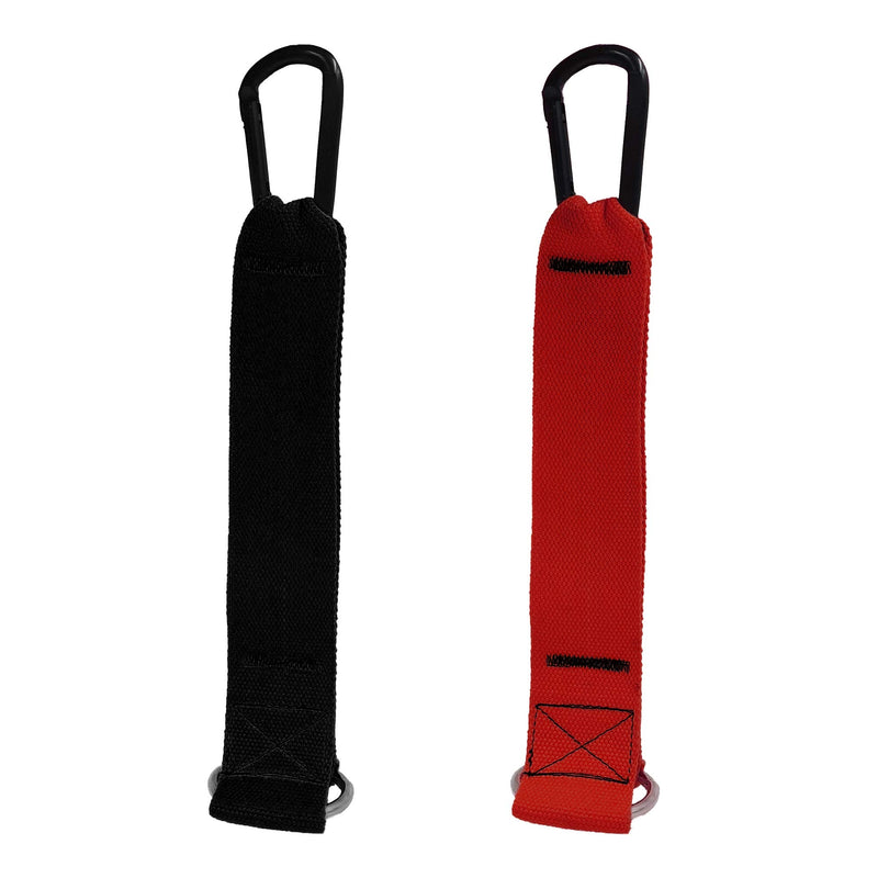 J Bryant Fitness Strap Loading Pin DIY Heavy Duty Strap for Olympic Weight Plates Pulley Cable Machine Attachment Home Gym Workout Equipment Use for LAT Pulldowns Red - BeesActive Australia