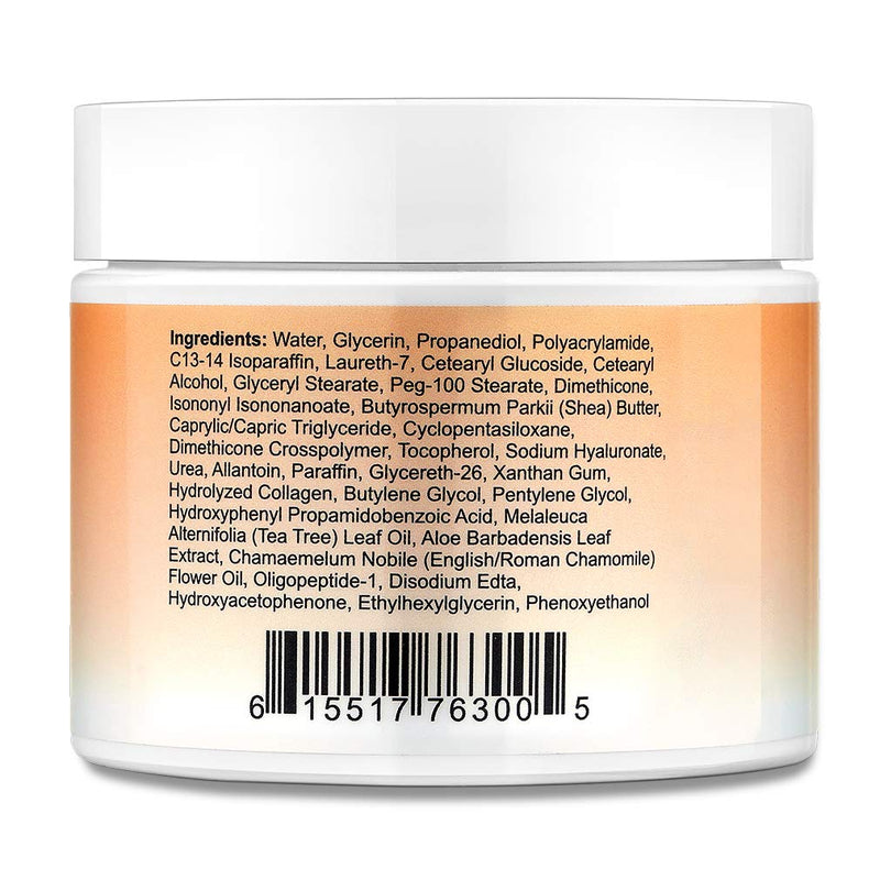 Lagunamoon Foot Cream for Dry Cracked Feet, Urea, Vitamin E & Hyaluronic Acid Foot Moisturizer for Dry Skin, Rough, Calloused, Cracked Feet Repair and Soften, Non-Greasy & Fast Absorbing, 5.3 oz - BeesActive Australia