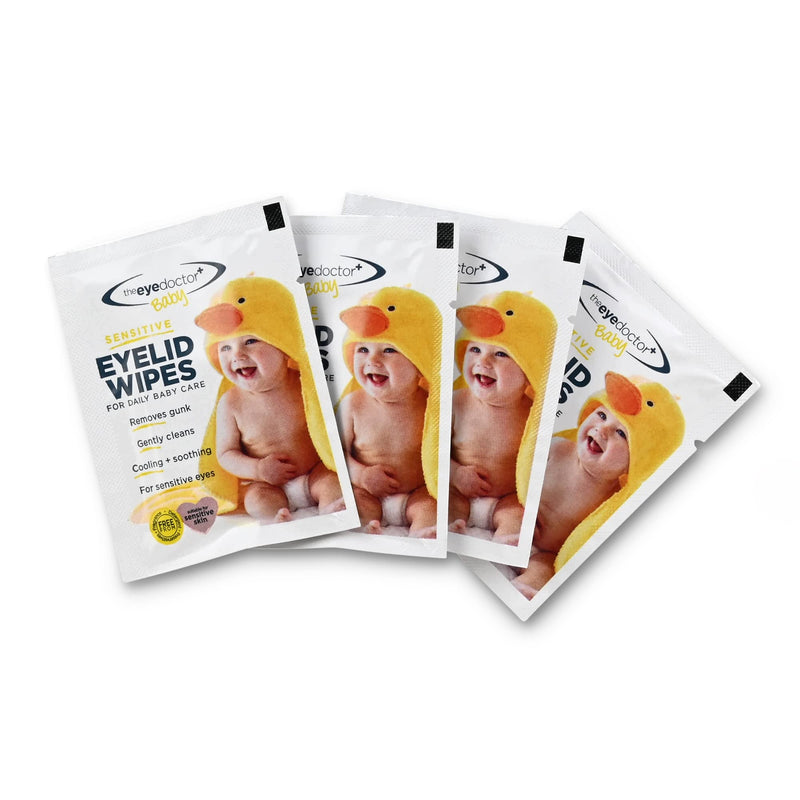 The Eye Doctor Sensitive Sterile Baby Eyelid 20 Wipes for Daily Baby Care 20 Count (Pack of 1) - BeesActive Australia
