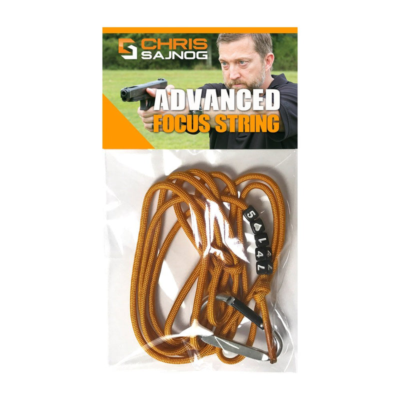 [AUSTRALIA] - Chris Sajnog Advanced Focus String - Firearms Vision Training Tool - Train Your Eyes at Home, to Shoot Faster with Both Eyes Open + Free Online Video Instructions with Navy Seal Sniper Instructor 