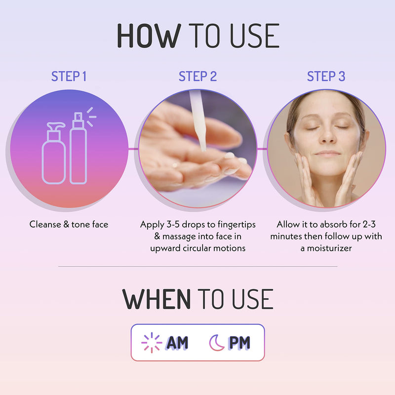 Eve Hansen Hyaluronic Acid Serum for Face (2 oz) | Hydrating Face Serum with Vitamin C + E, Wrinkle Filler, Moisturizer, and Natural Plumper | Cruelty Free, Vegan Anti Aging Serum 2 Fl Oz (Pack of 1) - BeesActive Australia