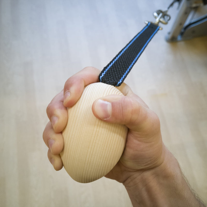Arm Wrestling Training Equipment - ELLIPTIC WRIST BALL for HOOK and TOPROLL, Exercise Handle Forearm for Cable Machine - BeesActive Australia