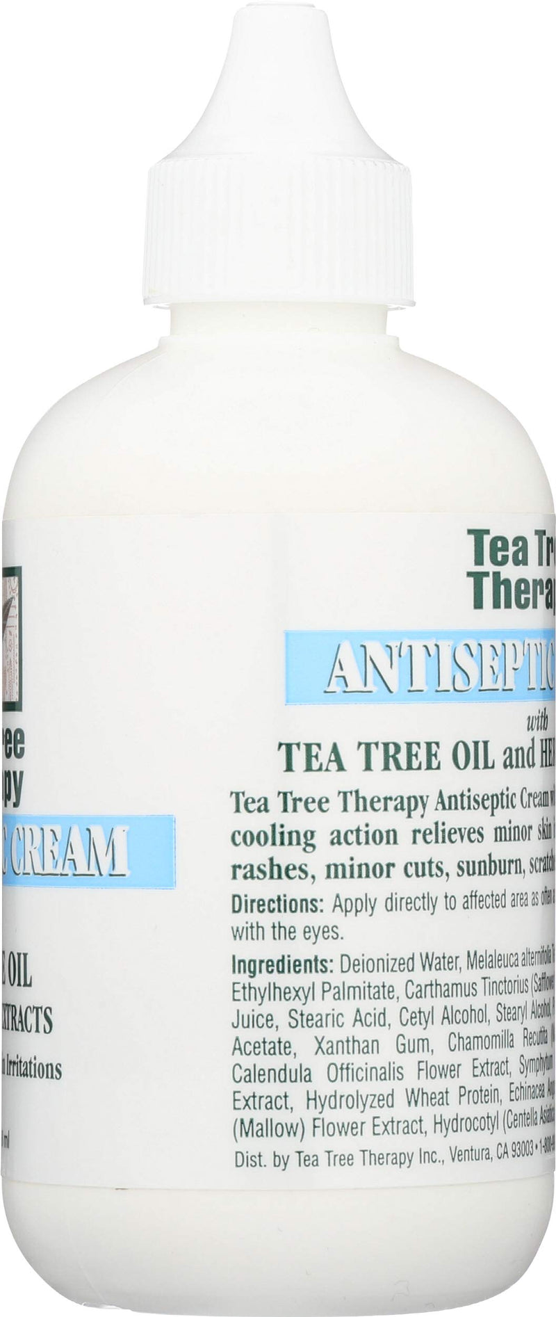 Tea Tree Therapy Antiseptic Cream, 4 Ounce - BeesActive Australia